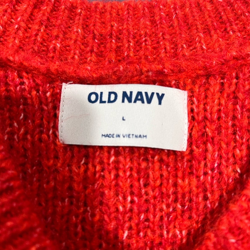 Old Navy Vibrant Red Sweater